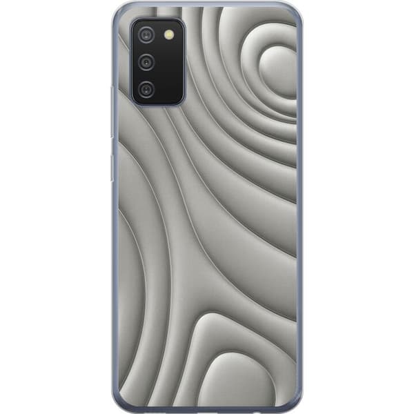 Kompatibel Mobilcover til Samsung Galaxy A02s Sølvbølger
