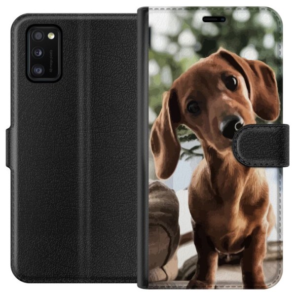Samsung Galaxy A41 Tegnebogsetui Ung Hund