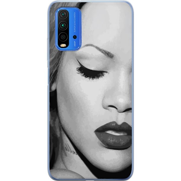 Xiaomi Redmi Note 9 4G Läpinäkyvä kuori Rihanna – Aesthet