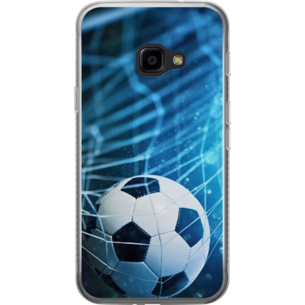 Samsung Galaxy Xcover 4 Genomskinligt Skal Fotboll