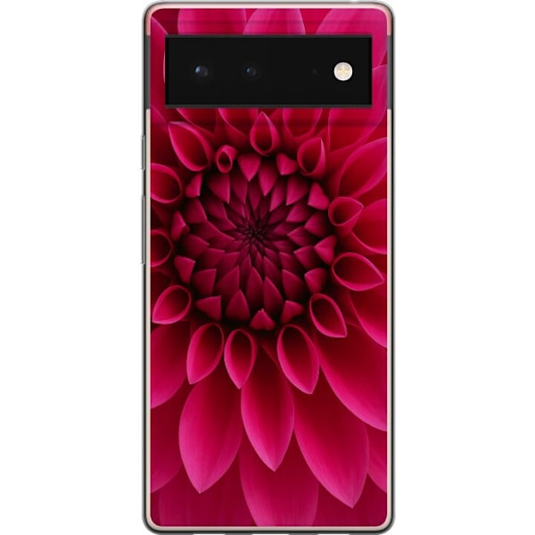Google Pixel 6 Läpinäkyvä kuori Rosecore