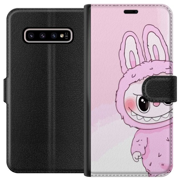 Samsung Galaxy S10+ Plånboksfodral Labubu Bunny Series
