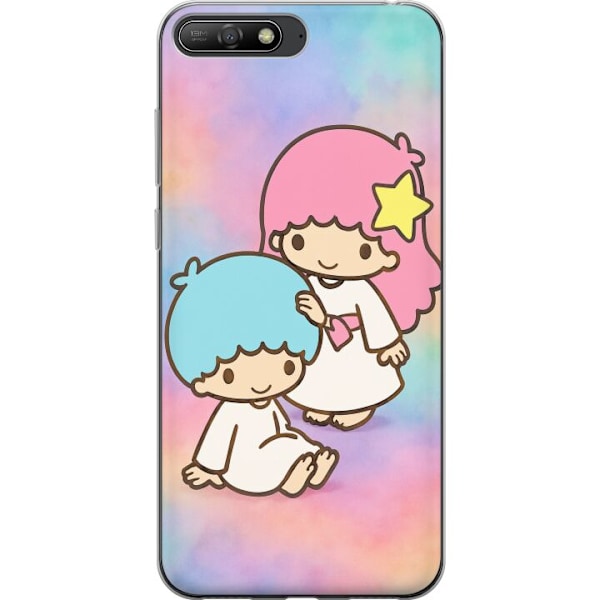 Huawei Y6 (2018) Gennemsigtig cover Kawaii Sanrio Kiki Lola Little Twin Stars