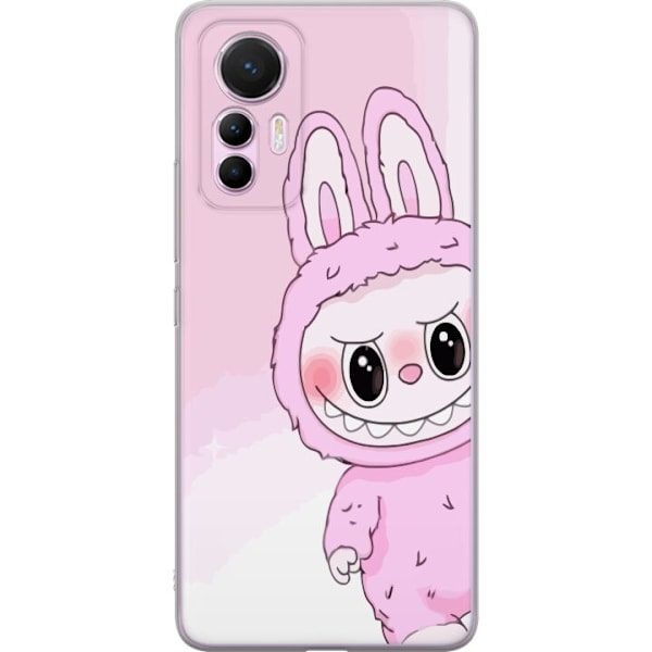 Xiaomi 12 Lite Gennemsigtig cover Labubu Kanin-serien