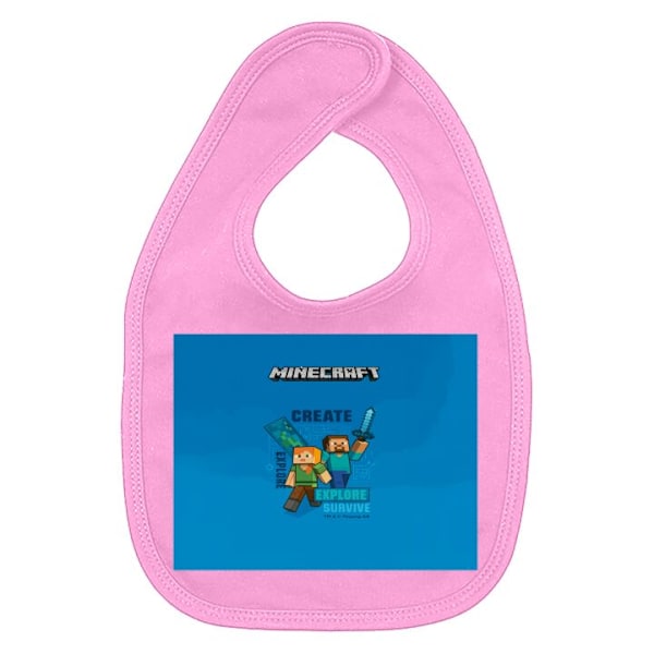 Bebis Haklapp Minecraft Caves Mörkrosa one size