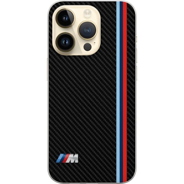 Apple iPhone 15 Pro Genomskinligt Skal BMW M-serien