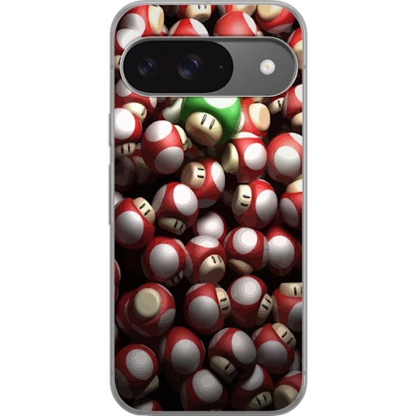 Google Pixel 9 Pro Gennemsigtig cover Super Mario Bros