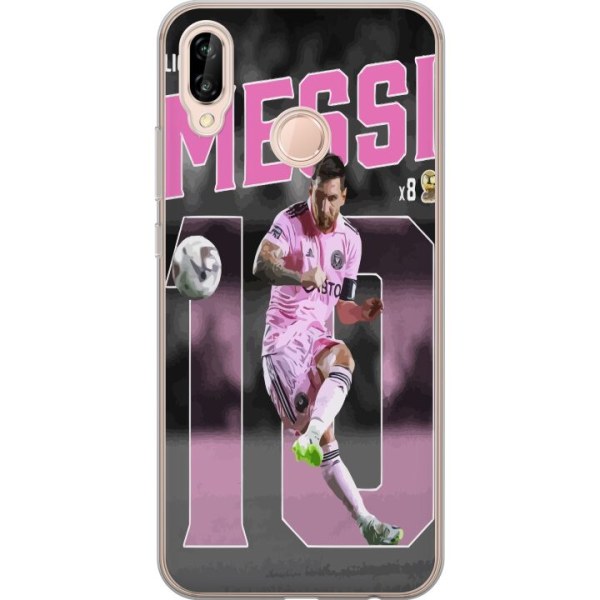Huawei P20 lite Gennemsigtig cover Lionel Messi