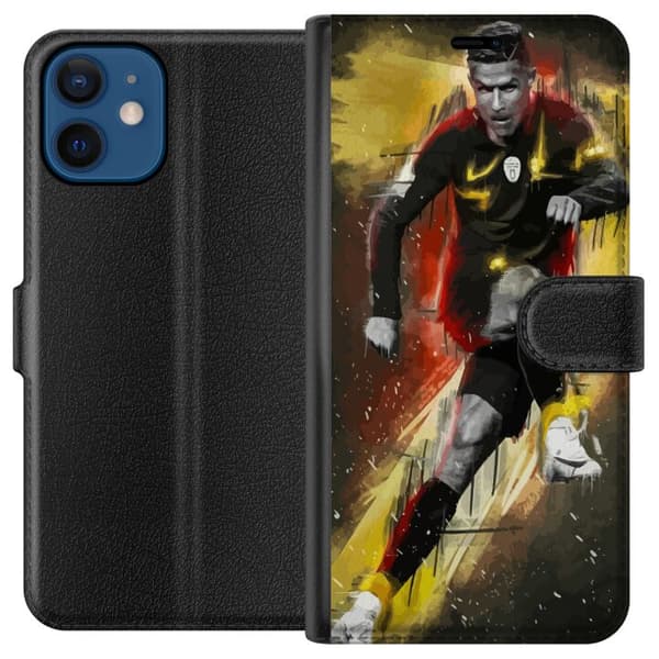 Kompatibelt Plånboksfodral till Apple iPhone 12 Cristiano Ronaldo