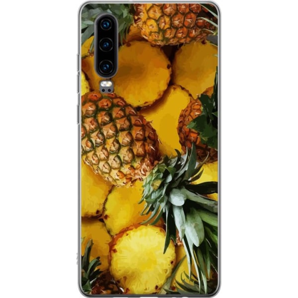 Huawei P30 Gjennomsiktig deksel Tropisk Frukt