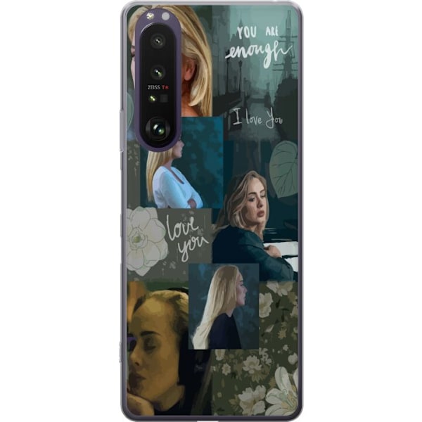 Sony Xperia 1 III Genomskinligt Skal Adele