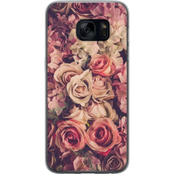 Samsung Galaxy S7 Deksel / Mobildeksel - Blomster