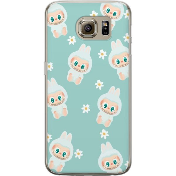 Samsung Galaxy S6 Läpinäkyvä kuori Labubu Candy Vibes