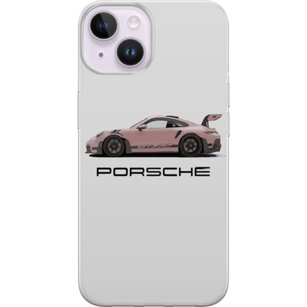 Kompatibelt Mobildeksel til Apple iPhone 14 Porsche 911 Pink