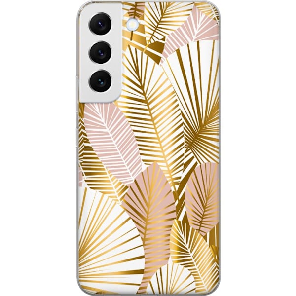 Samsung Galaxy S22 5G Cover / Mobilcover - Guld