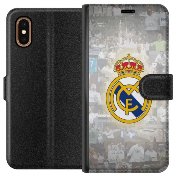 Apple iPhone XS Max Lommeboketui Real Madrid
