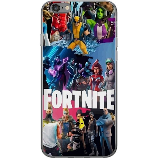 Apple iPhone 6 Gjennomsiktig deksel Fortnite