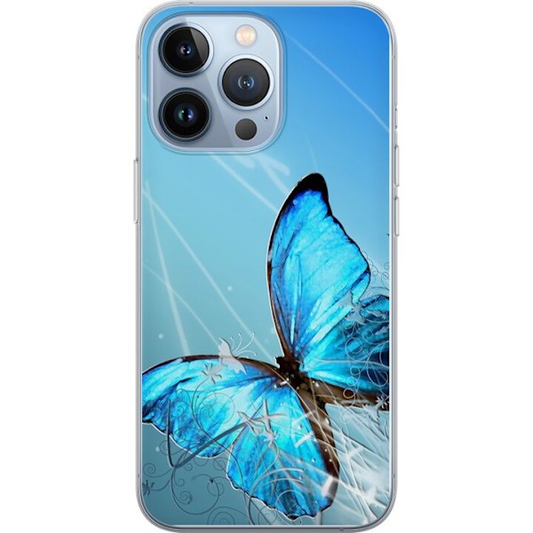 Apple iPhone 13 Pro Läpinäkyvä kuori Perhonen