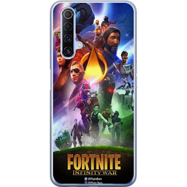 Realme X50 5G Genomskinligt Skal Fortnite