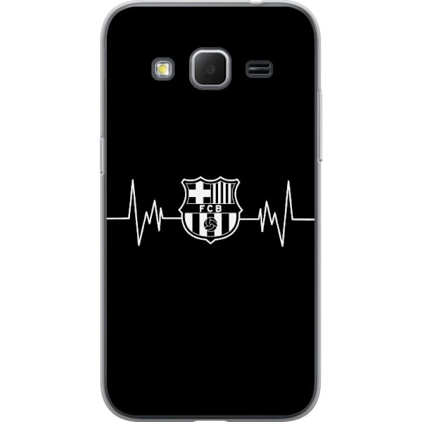 Samsung Galaxy Core Prime Gjennomsiktig deksel FCB BARCA