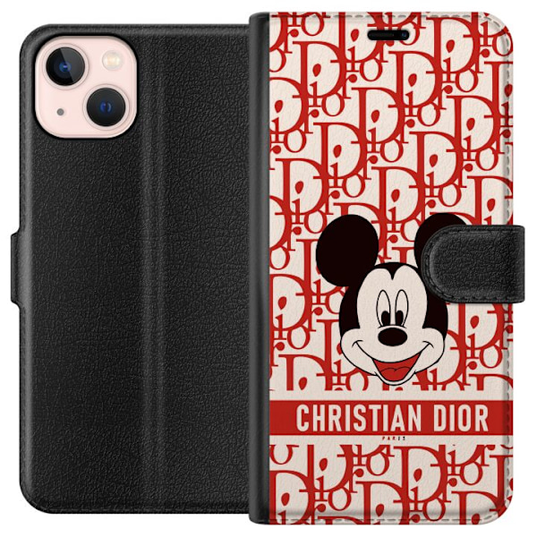 Apple iPhone 13 Tegnebogsetui Christian Mickey