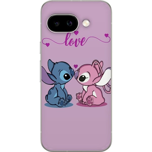 Google Pixel 9a Gjennomsiktig deksel Lilo & Stitch – Angel E