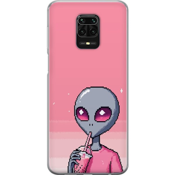 Xiaomi Redmi Note 9S Gennemsigtig cover Alien Smoothie