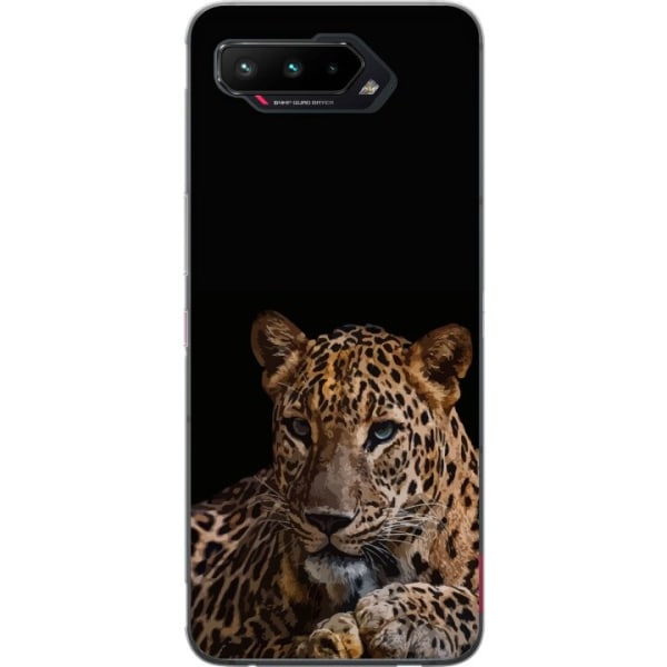 Asus ROG Phone 5 Gennemsigtig cover Leopard