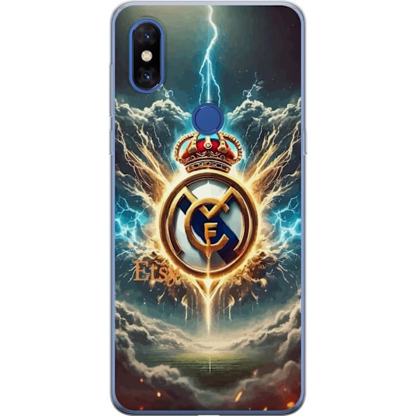 Xiaomi Mi Mix 3 Gjennomsiktig deksel Real Madrid