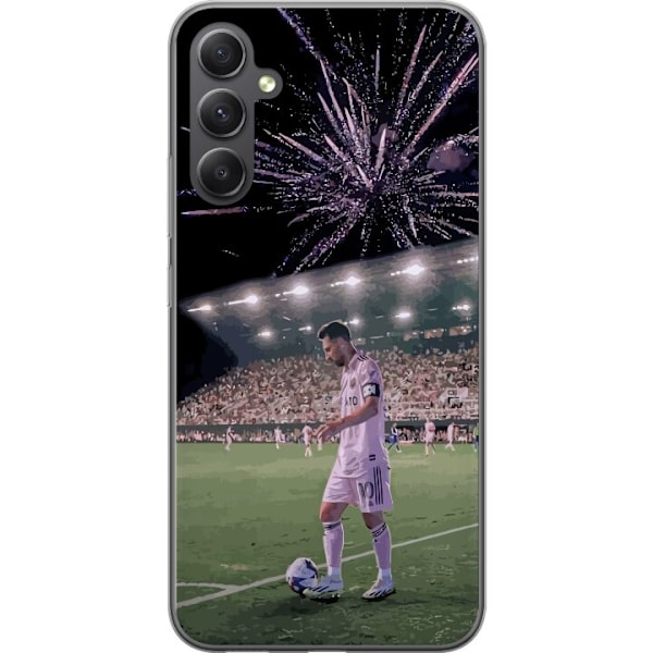 Samsung Galaxy A16 5G Gennemsigtig cover Lionel Messi