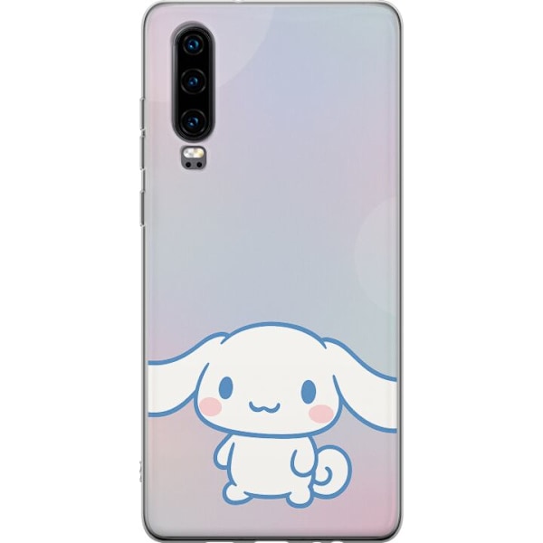 Huawei P30 Läpinäkyvä kuori Kawaii Sanrio Cinnamonroll