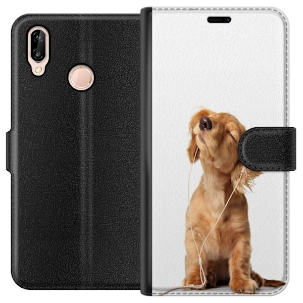 Huawei P20 lite Lompakkokotelo Koira