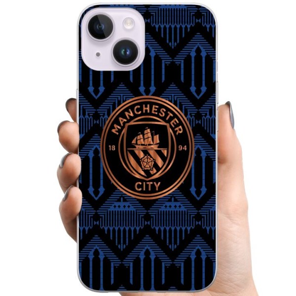 Apple iPhone 15 Plus TPU Mobilcover Manchester City