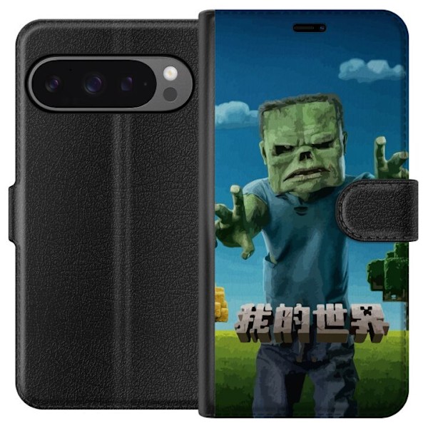 Google Pixel 9 Pro XL Tegnebogsetui A Minecraft Movie
