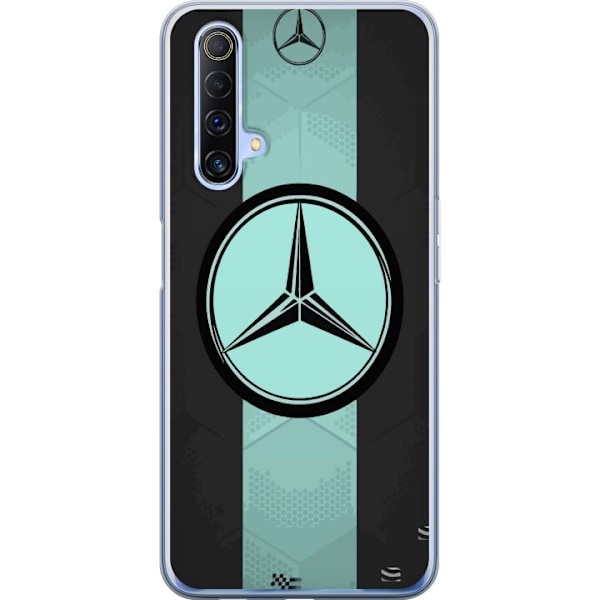 Realme X50 5G Läpinäkyvä kuori Mercedes