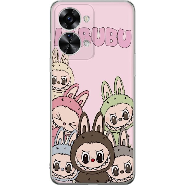 OnePlus Nord 2T Genomskinligt Skal Labubu Classics