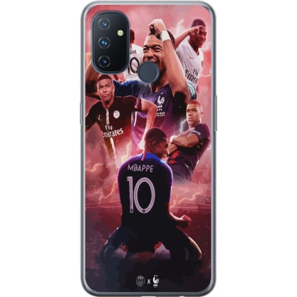 OnePlus Nord N100 Gennemsigtig cover Kylian Mbappé