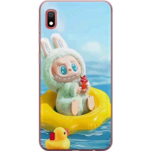 Samsung Galaxy A10 Genomskinligt Skal Labubu Macaron Series