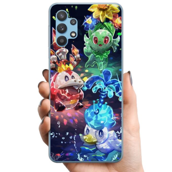 Samsung Galaxy A32 5G TPU Matkapuhelimen kuori Pokémon