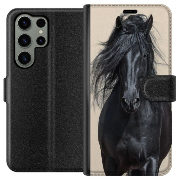 Samsung Galaxy S23 Ultra Plånboksfodral Horse