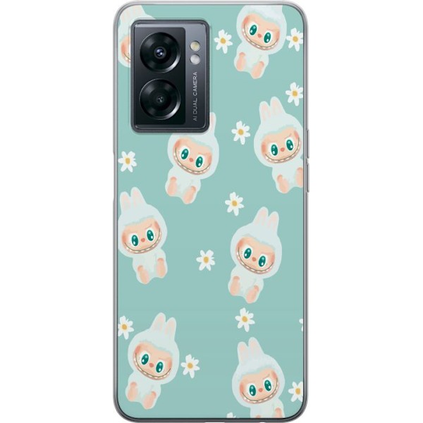 OnePlus Nord N300 Läpinäkyvä kuori Labubu Candy Vibes