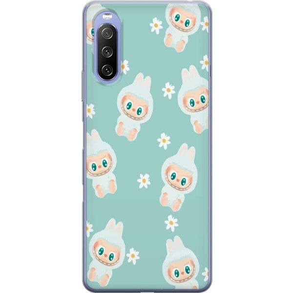 Sony Xperia 10 III Läpinäkyvä kuori Labubu Candy Vibes