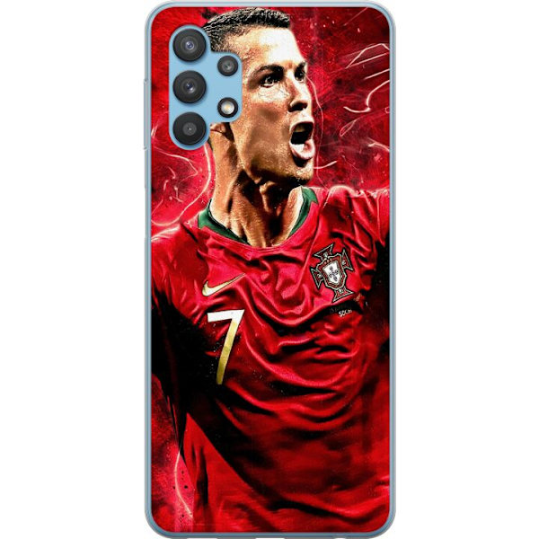 Samsung Galaxy A32 5G Genomskinligt Skal Cristiano Ronaldo