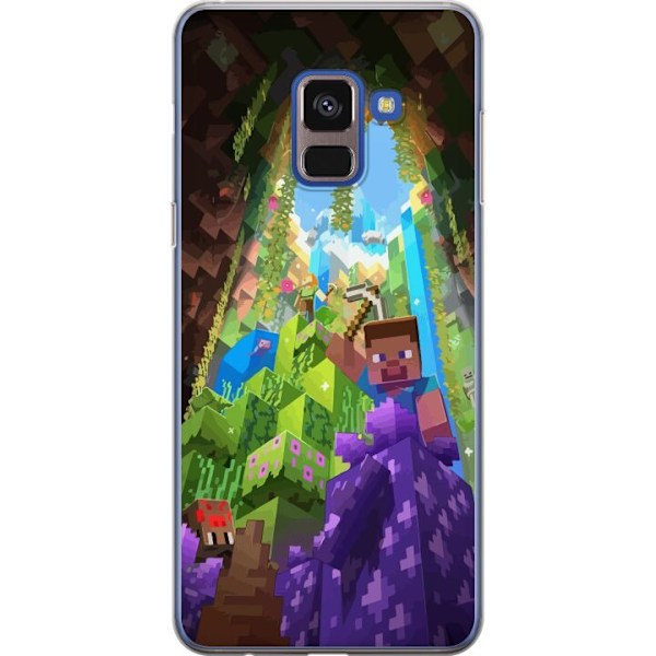 Samsung Galaxy A8 (2018) Genomskinligt Skal Minecraft