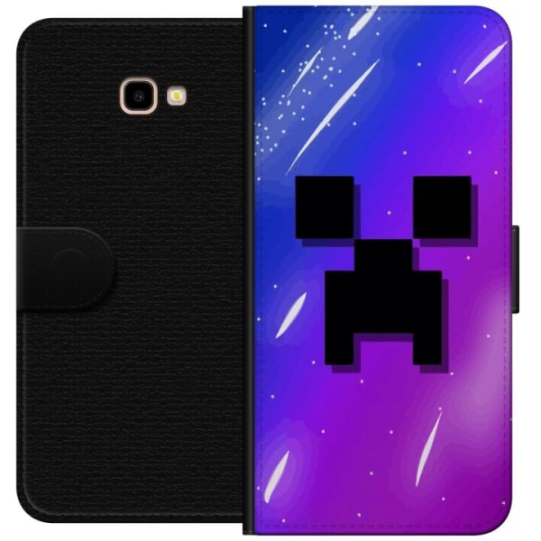 Samsung Galaxy J4+ Plånboksfodral Minecraft