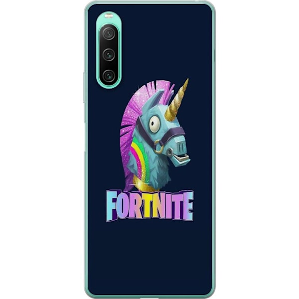 Sony Xperia 10 IV Läpinäkyvä kuori Fortnite Hevonen