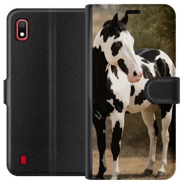 Samsung Galaxy A10 Plånboksfodral Vacker Häst – elegant il