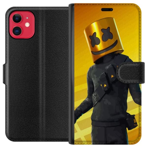 Kompatibel Tegnebogsetui til Apple iPhone 11 Fortnite