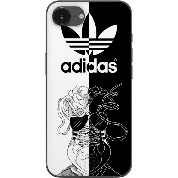 Apple iPhone 16e Läpinäkyvä kuori Adidas