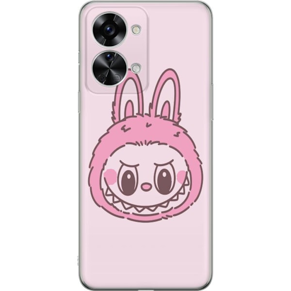 OnePlus Nord 2T Läpinäkyvä kuori Labubu Eläinradan Bunny-v